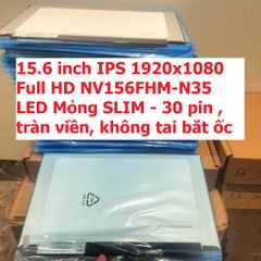 Màn Hình Laptop 15.6 inch IPS 1920x1080 Full HD - Thay Thế NV156FHM-N35 Cho Dell HP Lenovo Toshiba LG Asus Acer Gaming