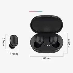 Tai Nghe Bluetooth A6S TWS 5.0 - Âm Thanh HiFi In-Ear, Cảm Ứng Thông Minh, Giảm Tiếng Ồn, Kết Nối Tự Động, Thời Gian Nghe Lên Đến 4 Giờ