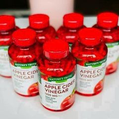 Giảm cân giấm táo Apple Cider Vinegar 1200mg USA 180 viên