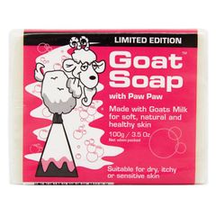 Xà Phòng Tắm Sữa Dê GOAT SOAP 100g - Sản Phẩm Chăm Sóc Da Tự Nhiên, Hương Thơm Độc Đáo, Dưỡng ẩm Cho Làn Da Nhạy Cảm