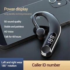 Tai nghe Bluetooth M22 - Khử tiếng ồn cho Lái xe, Shipper, Sale, Pin trâu, Âm thanh Stereo chất lượng cao, Thiết kế Ergonomic, Đen