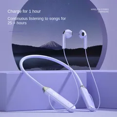 Tai Nghe Không Dây TZ325 TWS V5.2 Stereo IPX5 Dây Treo Cổ - Tai Nghe Chơi Game Có Micro Giảm Tiếng Ồn, Thể Thao, 3 Màu Sắc