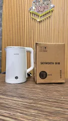 Ấm đun nước siêu tốc SKYWORTH S139 - Dung tích 2L, Ruột inox 304, Thiết kế hiện đại, Đun sôi chỉ trong 5 phút, Tiện lợi cho gia đình