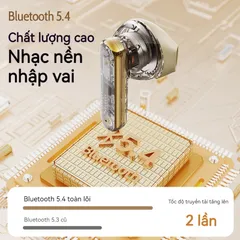 Tai Nghe Không Dây Bluetooth V5.4 Q21 TWS - Tai Nghe Thể Thao, Chống Ồn, Âm Thanh HiFi, Điều Khiển Cảm Ứng, Chống Nước