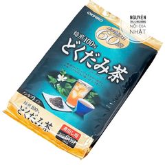 Trà Diếp Cá và Trà Lá Ổi Orihiro - Hỗ Trợ Giảm Cân Từ Thiên Nhiên, 60 Túi Lọc Giúp Cải Thiện Sức Khỏe và Tiêu Hoá