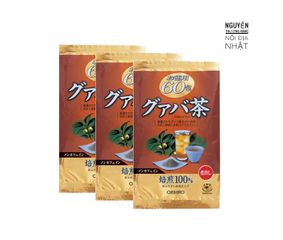 Trà Diếp Cá và Trà Lá Ổi Orihiro - Hỗ Trợ Giảm Cân Từ Thiên Nhiên, 60 Túi Lọc Giúp Cải Thiện Sức Khỏe và Tiêu Hoá