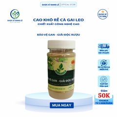 Cao Khô Rễ Cà Gai Leo - Giải Pháp Tự Nhiên Bảo Vệ Gan, Giải Độc Rượu, Hỗ Trợ Chức Năng Gan và Cải Thiện Da Dẻ