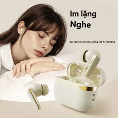 Tai nghe nhét tai không dây Bluetooth Q56 TWS V5.4 - Âm thanh 9D, Giảm tiếng ồn, Chống nước, Dùng cho thể thao và chơi game