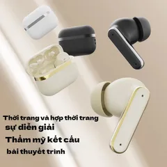 Tai nghe nhét tai không dây Bluetooth Q56 TWS V5.4 - Âm thanh 9D, Giảm tiếng ồn, Chống nước, Dùng cho thể thao và chơi game