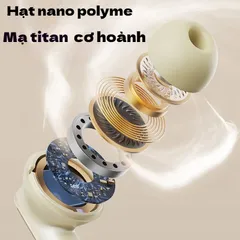 Tai nghe nhét tai không dây Bluetooth Q56 TWS V5.4 - Âm thanh 9D, Giảm tiếng ồn, Chống nước, Dùng cho thể thao và chơi game