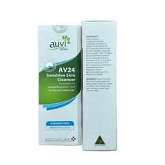 Sữa Tắm Auvi Nature AV24 - Dưỡng Ẩm & Làm Sạch Da Nhạy Cảm, Không Bọt, 250ml - LALISSE AUSTRALIA