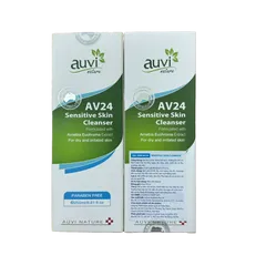 Sữa Tắm Auvi Nature AV24 - Dưỡng Ẩm & Làm Sạch Da Nhạy Cảm, Không Bọt, 250ml - LALISSE AUSTRALIA