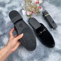 Giày Tây Nam Da PU Cao Cấp - Giày Lười Kiểu Hàn Quốc, Đế Cao Su Chống Trơn Trượt, Dành Cho Chú Rể và Đi Làm, Đi Chơi