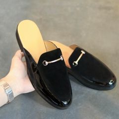Giày Tây Nam Da PU Cao Cấp Đen - Giày Công Sở Đế Cao Su Khâu Chắc Chắn, Thoải Mái, Phong Cách Thời Trang Cho Nam giới