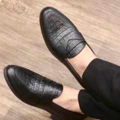 Giày Tây Lười Nam Công Sở Cao Cấp Da PU Mềm Đế Cao Su Chống Trơn Trượt RUNO G21 - Phong Cách Trẻ Trung, Thoải Mái Cho Mọi Dịp