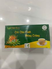 Trà Thìa Canh Đông Trùng Mộc Can - Hỗ Trợ Tiểu Đường và Tăng Cường Đề Kháng - Trà Thảo Mộc Hữu Cơ 25 Gói Lọc