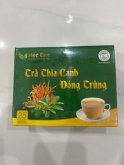 Trà Thìa Canh Đông Trùng Mộc Can - Hỗ Trợ Tiểu Đường và Tăng Cường Đề Kháng - Trà Thảo Mộc Hữu Cơ 25 Gói Lọc