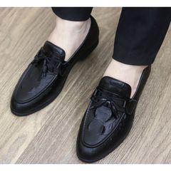 Giày Nam Da PU Cao Cấp RUNO G13 - Giày Lười Thời Trang In Vân Cá Sấu, Đế Cao Su Đúc, Dễ Dàng Kết Hợp Phong Cách