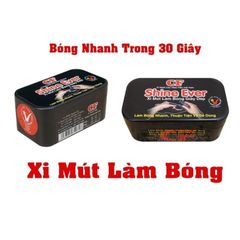Xi Mút Đánh Bóng Giày Shine Ever - Sản Phẩm Làm Sáng Đồ Da Tiện Dụng 10g - Bóng Giày Nhanh Chóng, Dễ Sử Dụng, An Toàn Cho Mọi Loại Da