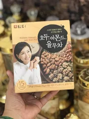 Ngũ Cốc Óc Chó Hạnh Nhân Damtuh Hàn Quốc Hộp 15 Gói - Thực Phẩm Dinh Dưỡng Tốt Cho Tim Mạch và Trí Não