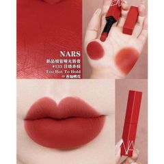 Son Môi Nars 133 Too Hot to Hold - Son Đỏ Quyến Rũ, Độ Ẩm Cao, Lên Màu Tự Nhiên, Dành Cho Phái Đẹp