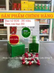 Viên Uống Bao Tử 606 Chính Hãng - Giảm Đau Dạ Dày, Hỗ Trợ Tiêu Hóa, 36 Viên, Thích Hợp Cho Người Viêm Löt Dạ Dày