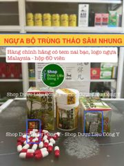 Viên Uống Ngựa Bộ Trùng Thảo Sâm Nhung Chính Hãng - Hỗ Trợ Tăng Cân, Cải Thiện Giấc Ngủ và Trí Nhớ, 50 Viên