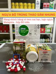 Viên Uống Ngựa Bộ Trùng Thảo Sâm Nhung Chính Hãng - Hỗ Trợ Tăng Cân, Cải Thiện Giấc Ngủ và Trí Nhớ, 50 Viên