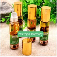 Dầu Lăn Nhân Sâm Thái - Chiết Xuất Từ Tinh Dầu Thiên Nhiên, Hương Thơm Dễ Chịu, Hỗ Trợ Giảm Nhức Mỏi, Phòng Ngừa Cảm Mạo