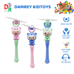 Đồ chơi gậy chong chóng phát sáng có nhạc cho trẻ em - Đồ Chơi Trung Thu rực rỡ, vui nhộn và phát triển kỹ năng vận động