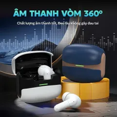 Tai nghe nhét tai không dây Bluetooth X6 PRO TWS V5.4 - Giảm tiếng ồn, Thể thao, Chơi game, Âm nhạc