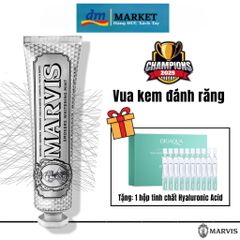 Kem Đánh Răng Marvis Hương Bạc Hà - Trắng Răng, Chống Ố Vàng, Ngừa Sâu Răng, Sản Phẩm Cao Cấp Từ Ý, Hơi Thở Thơm Mát