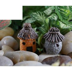 Tiểu Cảnh Nhà Rơm Nông Dân Mini - Phụ Kiện Trang Trí Hồ Cá Cảnh Sinh Động, Tạo Mẫu Terrarium Đẹp, Nhiều Màu Sắc