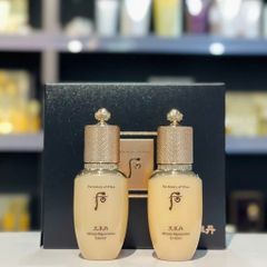 Set Nước Hoa Hồng Và Sữa Dưỡng Da Whoo 25ml - Tái Sinh Da, Dưỡng Ẩm, Giải Pháp Cho Làn Da Như Ý, Phù Hợp Với Da Nhạy Cảm