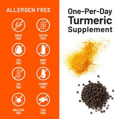 Viên Uống Tinh Nghệ Hữu Cơ Turmeric Curcumin Organic NatureWise Tăng Cường Sức Khỏe (Hộp 90 viên)  - YoungFit