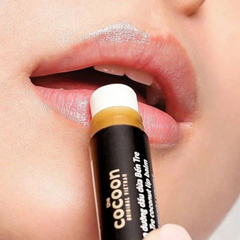 Son Dưỡng Môi Dầu Dừa Bến Tre Cocoon Nature - Dưỡng Ẩm Mềm Mịn, Chiết Xuất Từ Thiên Nhiên, 5gram Hũ Tiện Lợi