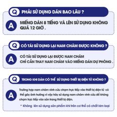 Miếng Dán Từ Tính Powerful-X Mediping Magnetic Patch - Giảm Đau Cơ, Tăng Lưu Thông, Hộp 210 Miếng Tiện Lợi Cho Vận Động Viên