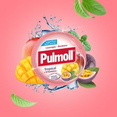 Kẹo Ngậm Pulmoll Không Đường Nhập Khẩu Đức - Giảm Ho, Thông Cổ, Mát Họng, Vitamin C Tăng Đề Kháng Cho Bé 45g