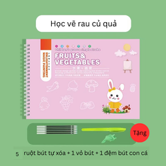 Sách Tập Vẽ Nét Rãnh Cho Bé - Bộ 4 Cuốn Hướng Dẫn Tự Học Vẽ, Phát Triển Kỹ Năng Viết Và Tư Duy Cho Trẻ Em