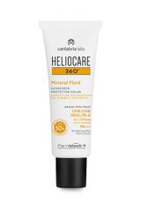 Kem Chống Nắng Heliocare 360 Mineral Tolerance Fluid SPF 50 PA++++ 50ml - Bảo vệ da toàn diện chống UVA/UVB, nhẹ nhàng, không gây kích ứng