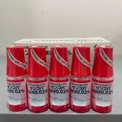 Nhỏ mắt cận Sancoba 0.02% 5ml - Giúp bảo vệ và làm dịu mắt, ngăn ngừa tình trạng khô mắt, thích hợp cho người làm việc lâu trên máy tính.