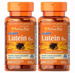 Viên Uống Bổ Mắt Lutein Puritan's Pride 6mg của Mỹ 200 viên