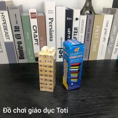 Đồ Chơi Rút Gỗ Cho Bé Toti - Bộ Rút Gỗ Màu Sắc & Số Giúp Phát Triển Tư Duy Logic & Kỹ Năng Tính Toán, Quà Tặng Trí Tuệ Chính Hãng