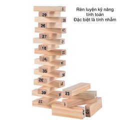 Đồ Chơi Rút Gỗ Cho Bé Toti - Bộ Rút Gỗ Màu Sắc & Số Giúp Phát Triển Tư Duy Logic & Kỹ Năng Tính Toán, Quà Tặng Trí Tuệ Chính Hãng