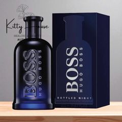 Nước Hoa Nam Hugo Boss Bottled Night Eau de Toilette 200ml - Hương Hoa Oải Hương và Violet Nam Tính, Quyến Rũ, Đậm Chất Urban