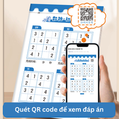 Bộ Sách Sudoku Phát Triển Tư Duy Cho Trẻ Em - Rèn Luyện Logic và Khả Năng Tập Trung - Bao Gồm 3 Cuốn Từ Sơ Cấp Đến Cao Cấp