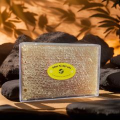 Bánh Tổ Mật Ong Rừng Vanbina 500gr - Mật Ong Nguyên Chất Giữ Dinh Dưỡng Từ Phấn Hoa và Sáp Ong, Hương Vị Ngọt Thanh, Thơm Ngon