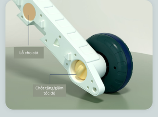 Xe Tập Đi Chòi Chân Đa Năng Có Nhạc Bảng Bận Rộn Chống Lật - Phát Triển Trí Não Cho Bé 10 Tháng Đến 4 Tuổi