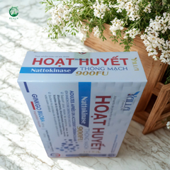 Viên uống Hoạt Huyết Thông Mạch - Tăng Cường Tuần Hoàn Não, Giảm Đau Đầu, Chóng Mặt, Hỗ Trợ Ngủ Sâu, Cải Thiện Trí Nhớ