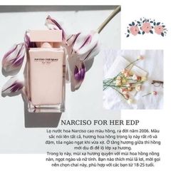 Bộ Nước Hoa Narciso Rodriguez 4 Món - Pure Musc Edp, Fleur Edp, Edp, Edt - Quà Tặng Tuyệt Vời Cho Tín Đồ Thơm Hương
